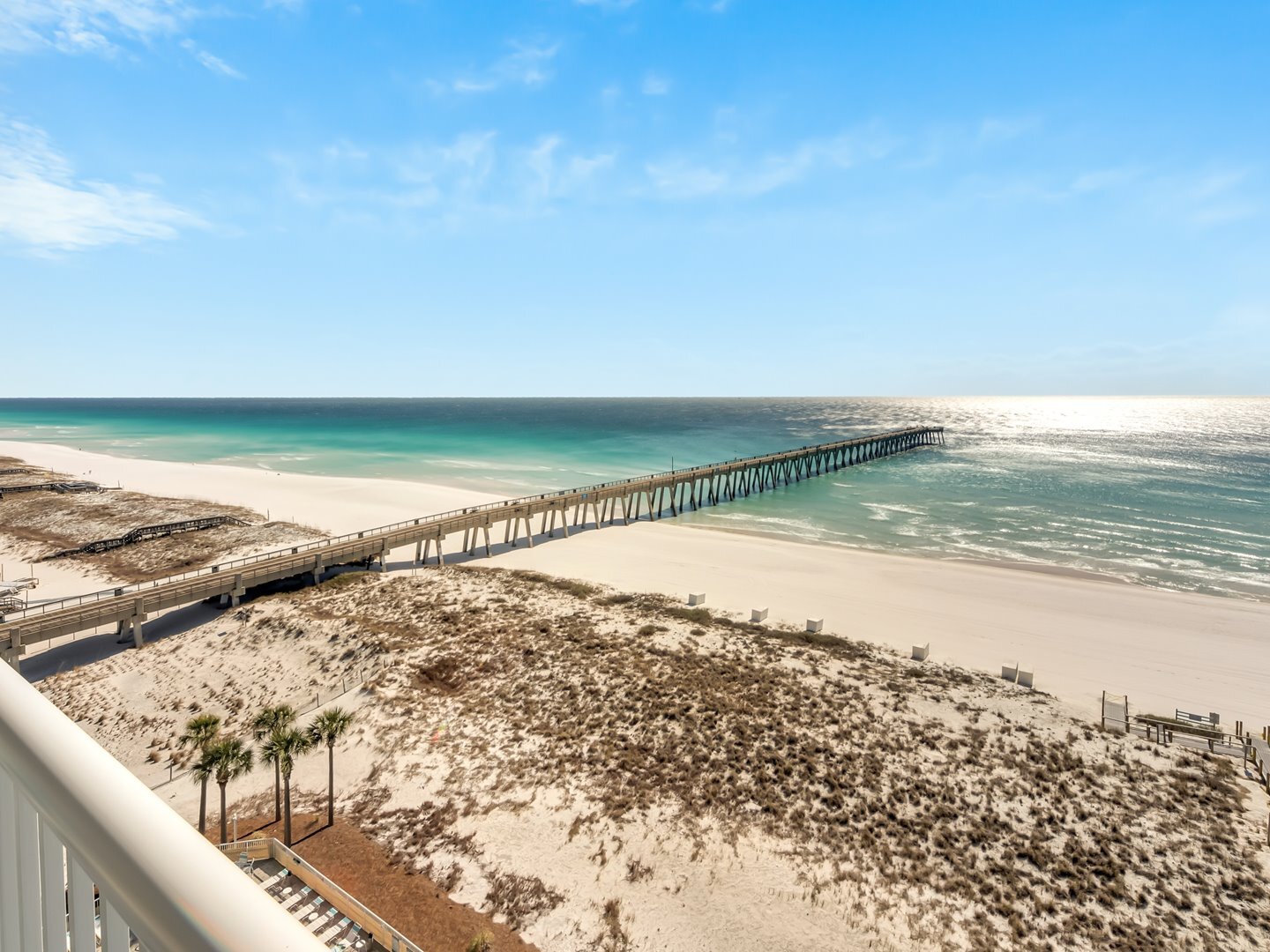 VIEW FROM BALCONY
